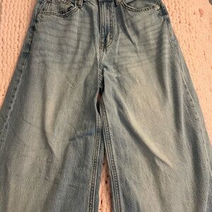 Aeropostale Light Blue High Rise Women Jeans